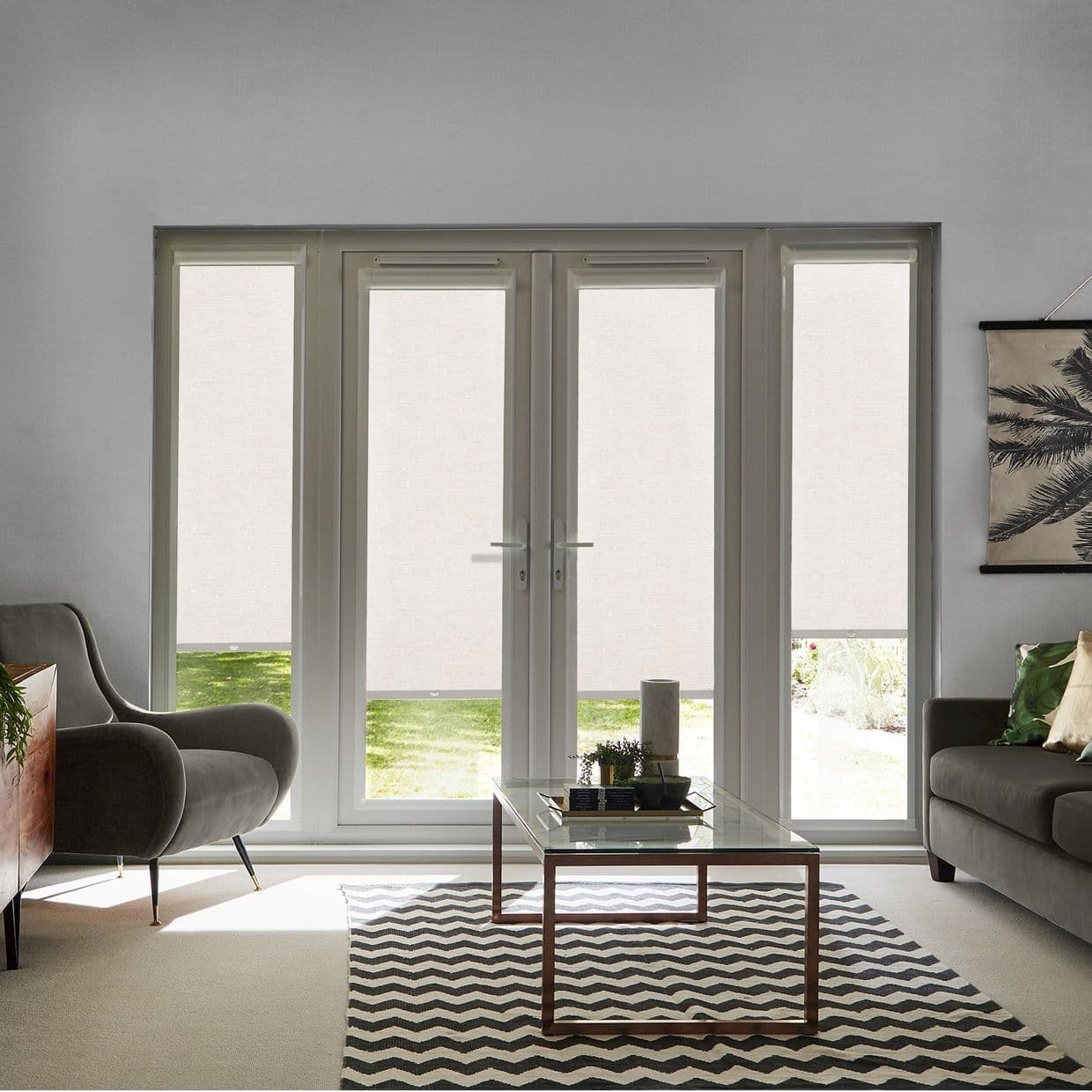 Stratford Taupe Perfect Fit Roller blind