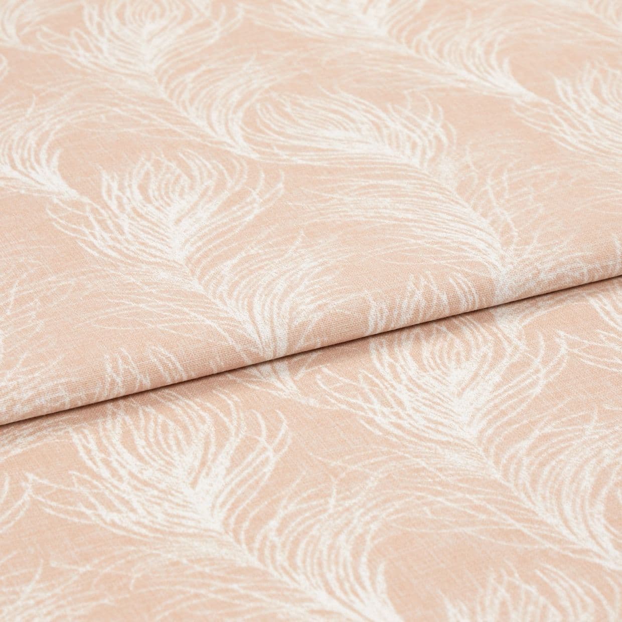 Quill Apricot Blush Roman blind