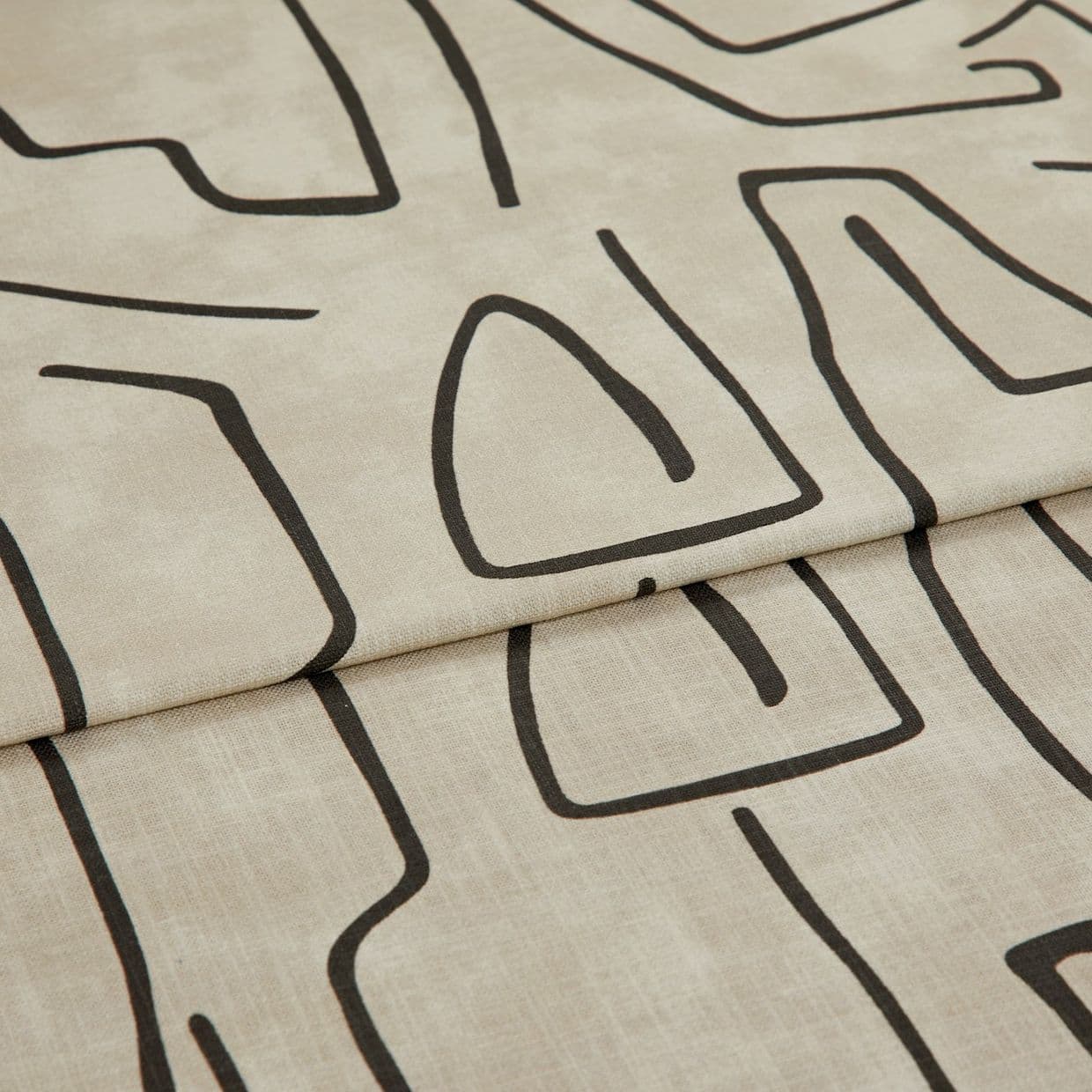 Nora Putty Roman blind
