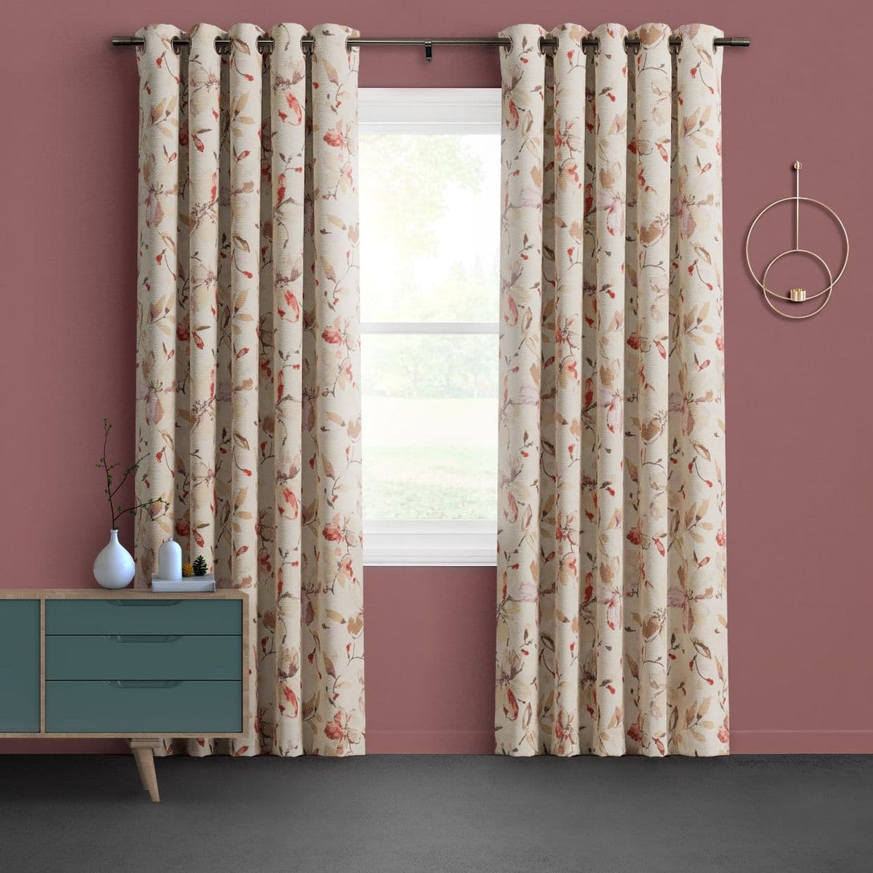 Forenza Lilac Fog Curtain