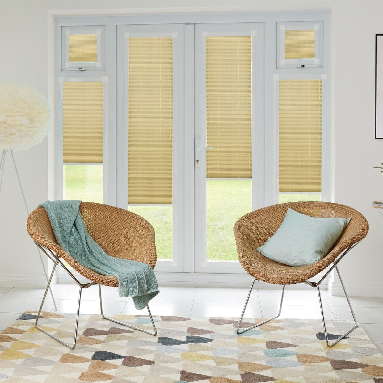 Malbec Beige Perfect fit Pleated blind