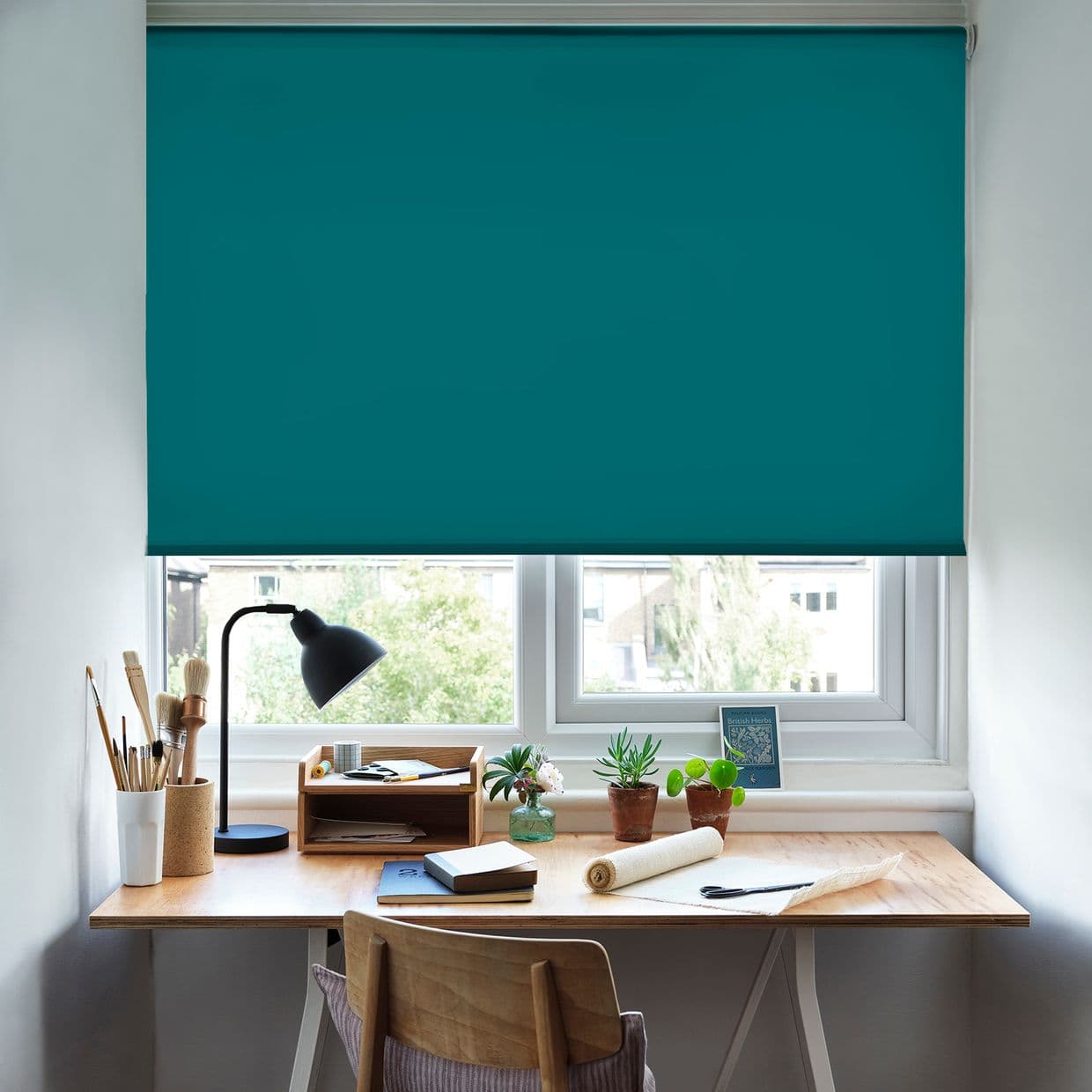 Cordova Peacock Roller Blind
