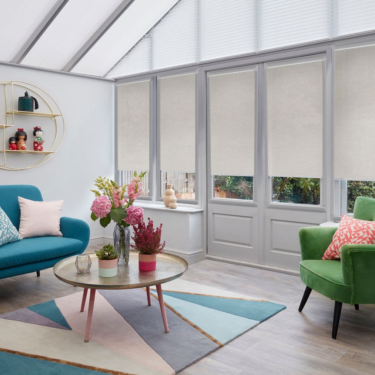 Revive Pumice Conservatory Roller blind