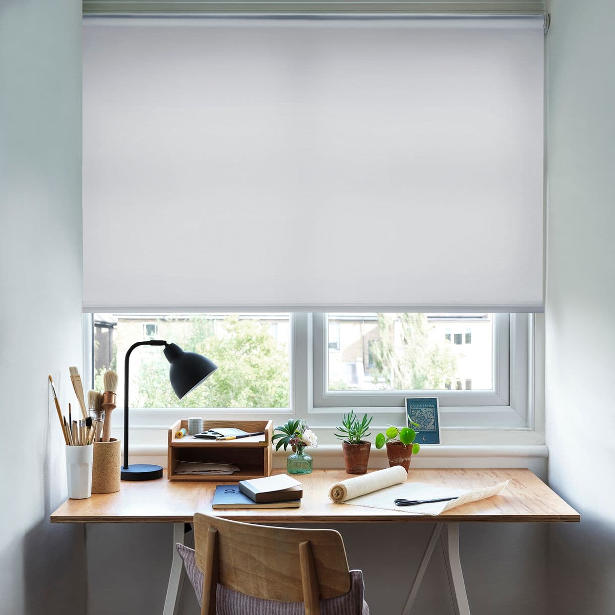 Purity Grey Roller Blind
