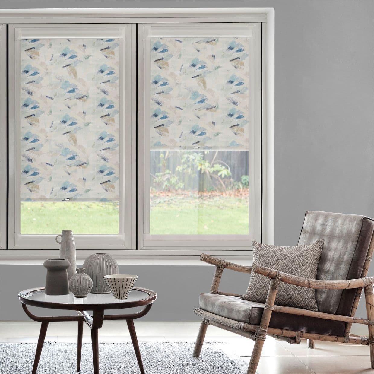 Rivara Blackout Lotus Perfect Fit Roller blind
