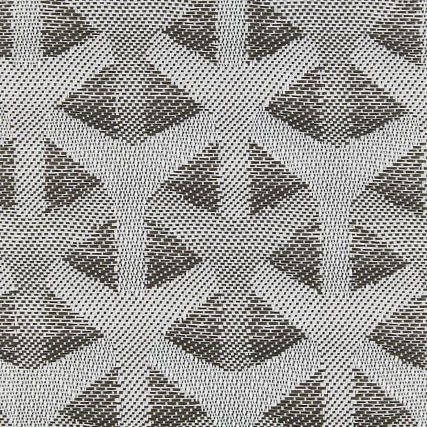 Vesper Grey Black Vertical Blind