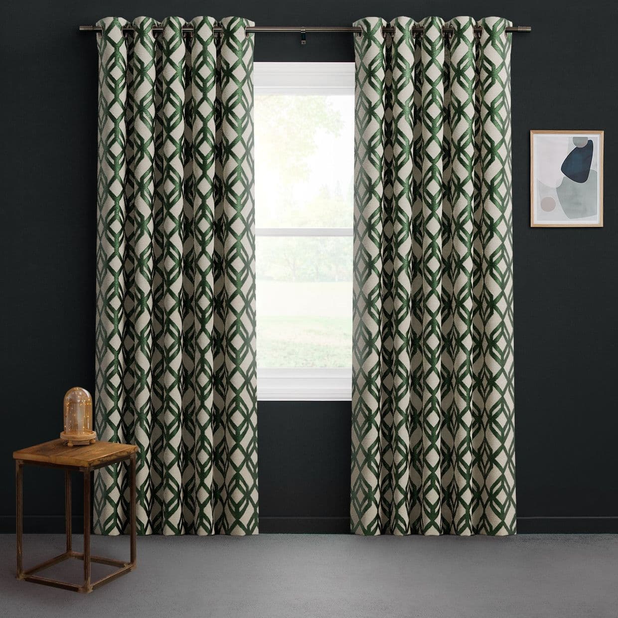 Loxly Emerald Curtain