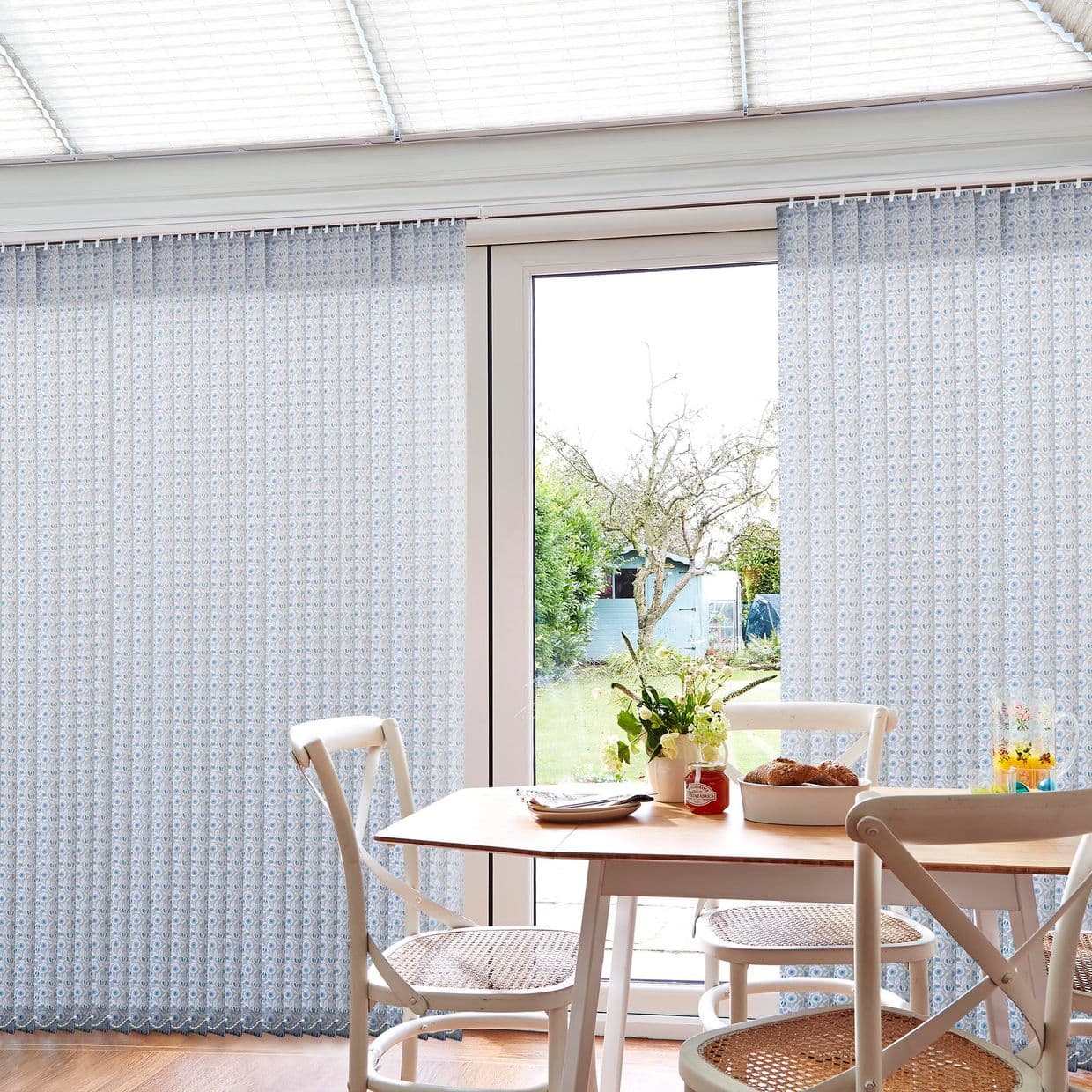 Harriet Ocean Depths Conservatory Vertical Blind
