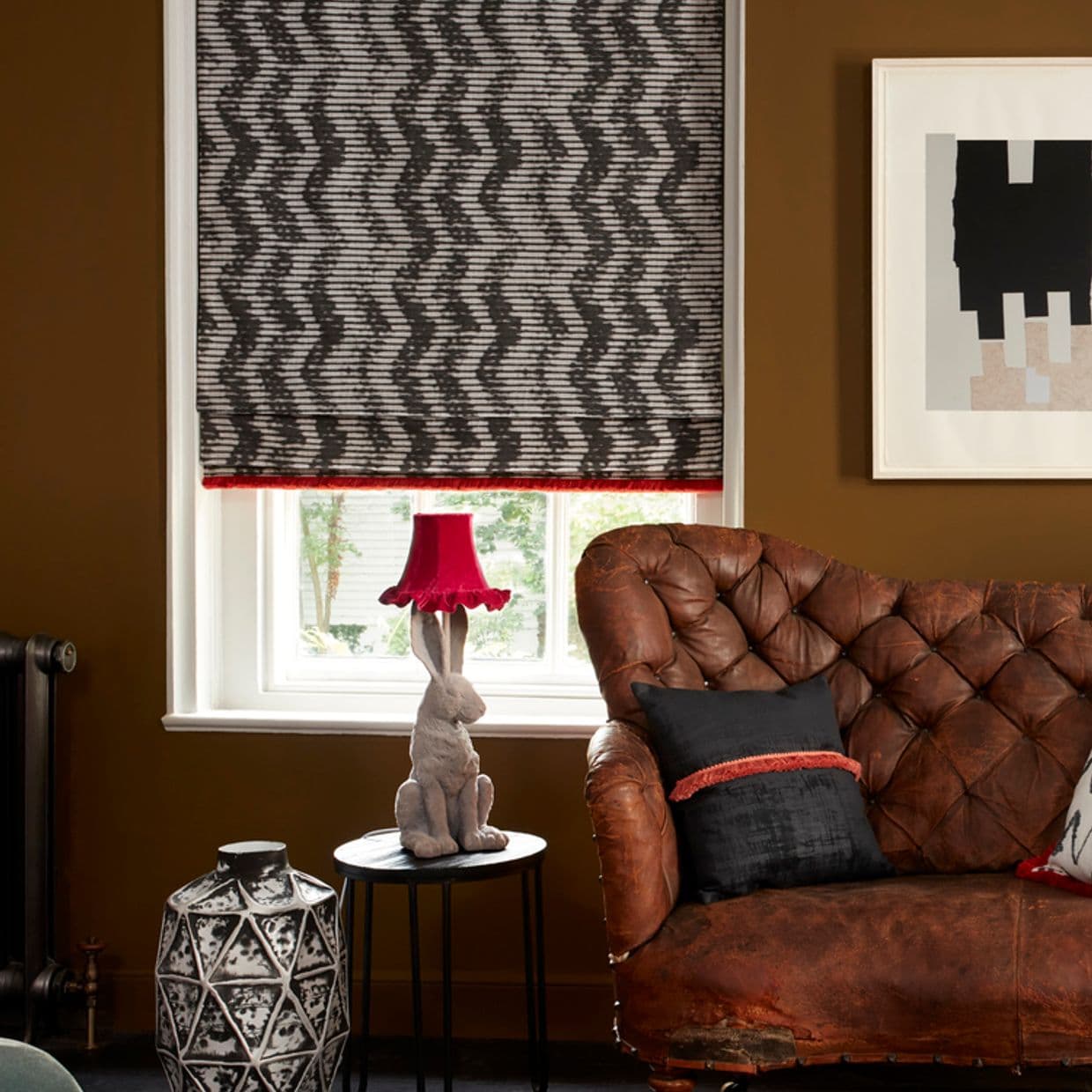Cadillac Noir Roman Blind
