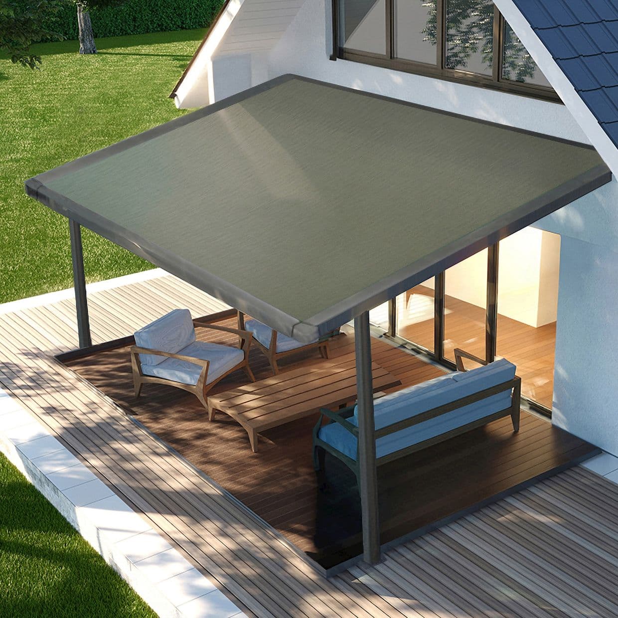 Chine Olive Awning