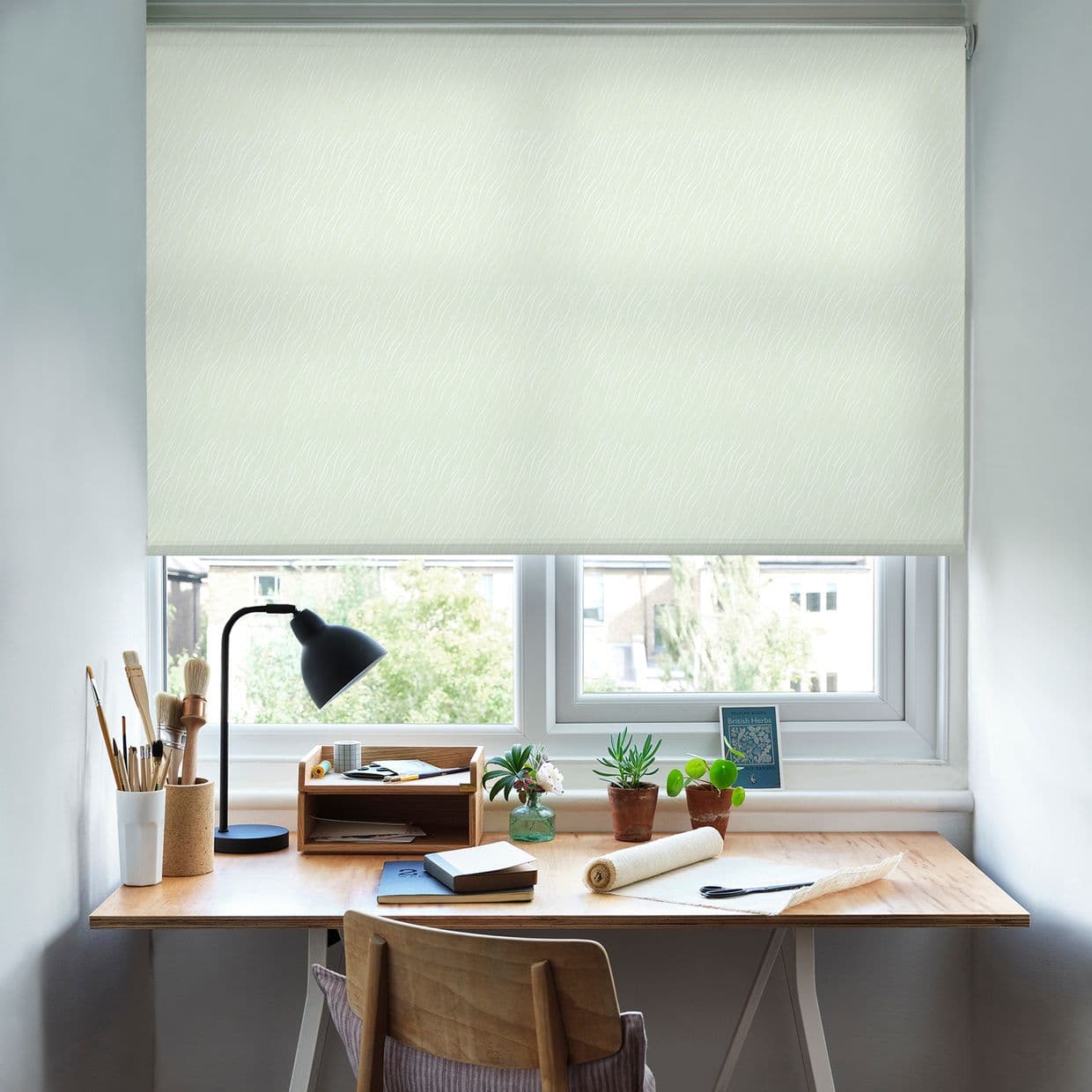 Florence Green Roller Blind