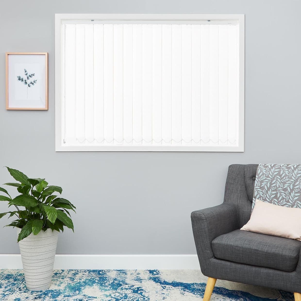 Acacia Ice Vertical Blind