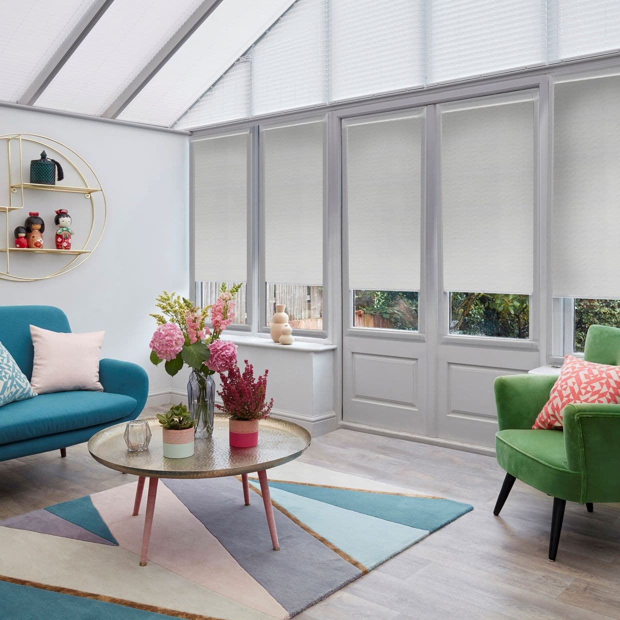 Oslo Ice Conservatory Roller blind