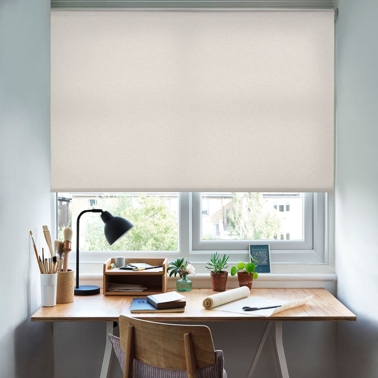 Hexham Ivory Roller Blind