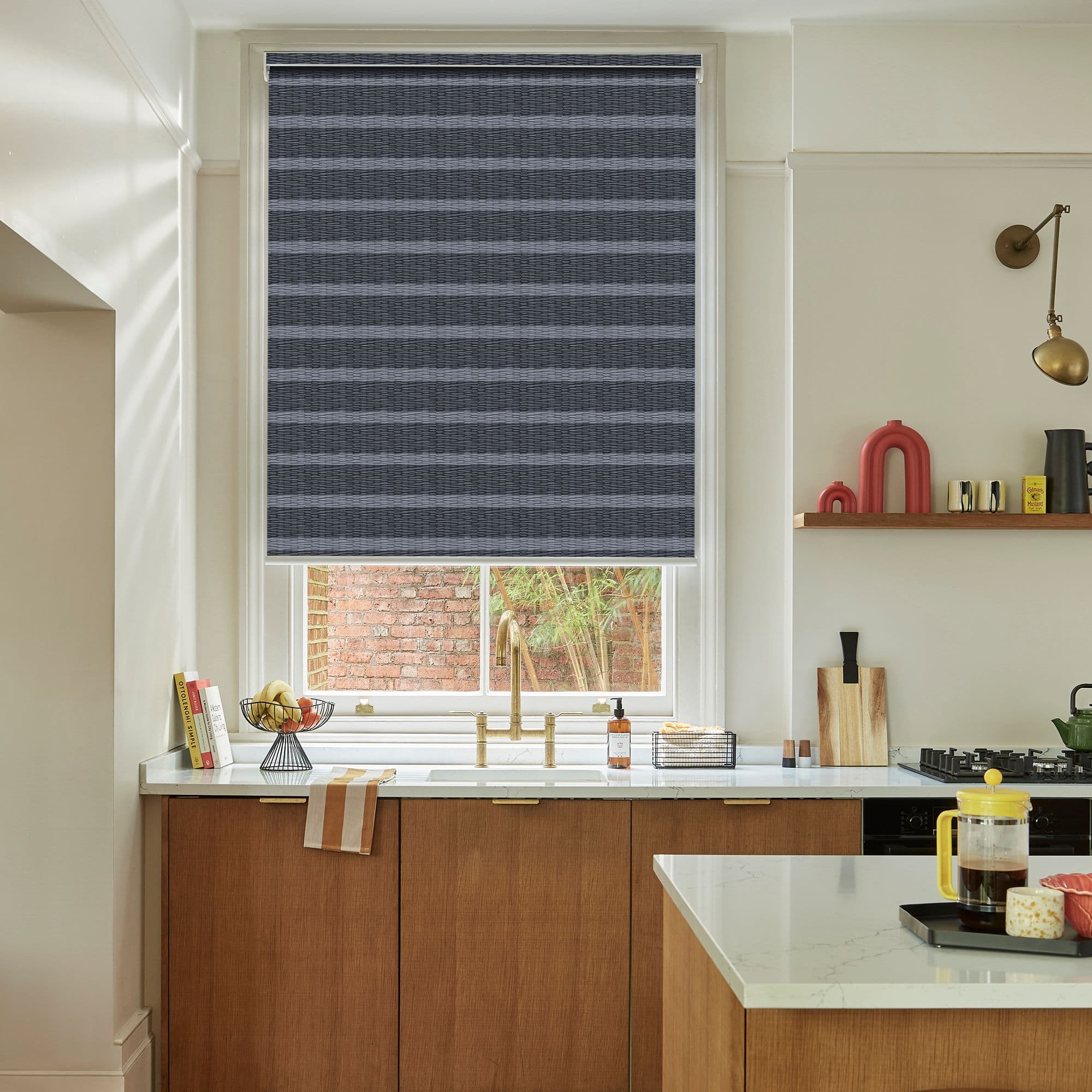 Lark Slate Grey Day and Night Blind