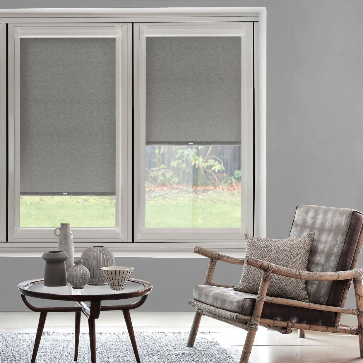 Conscious Soot Perfect Fit Roller blind