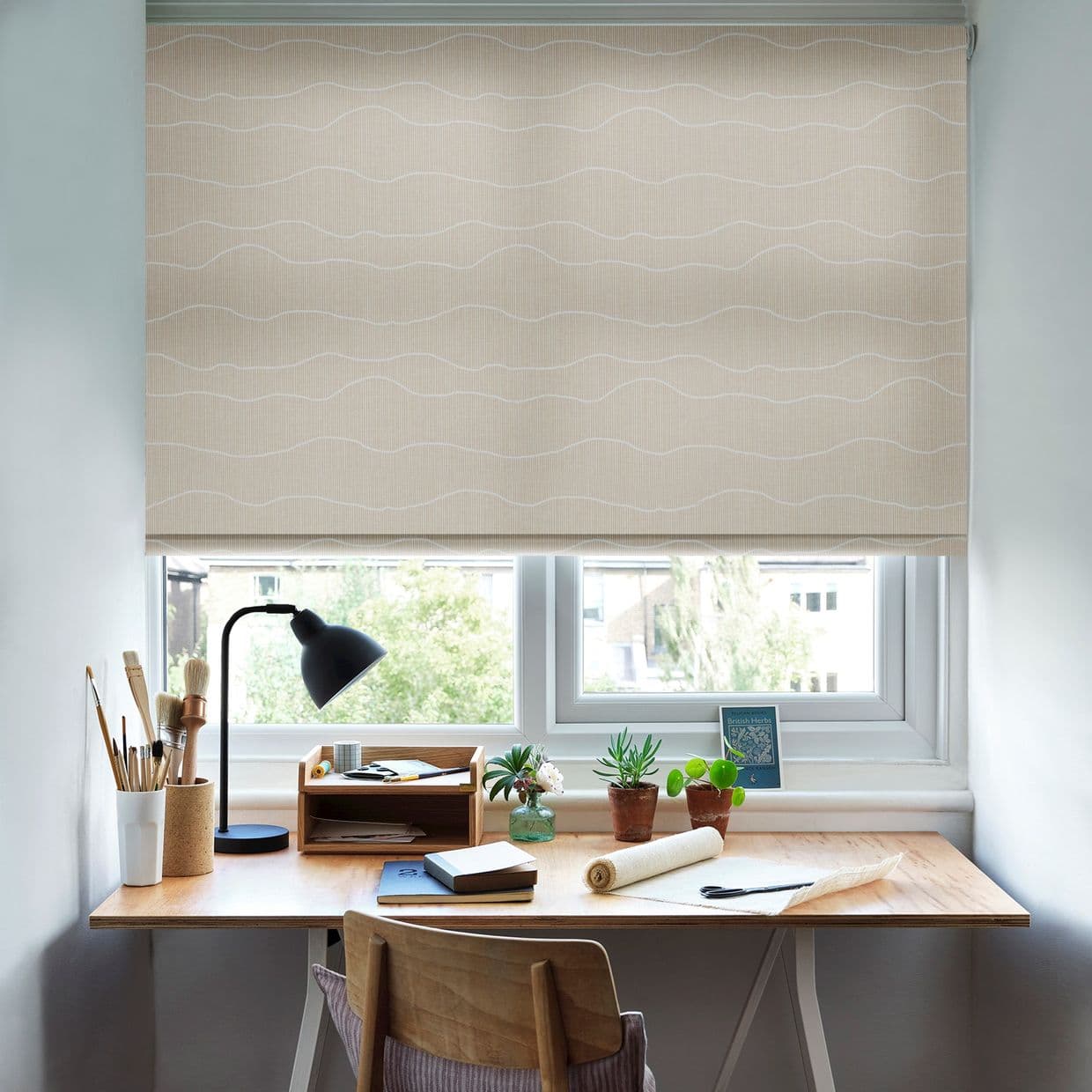 Atlas Clay Roller Blind
