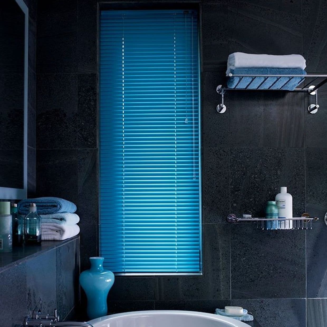 Special Finish Midnight Blue Venetian blind