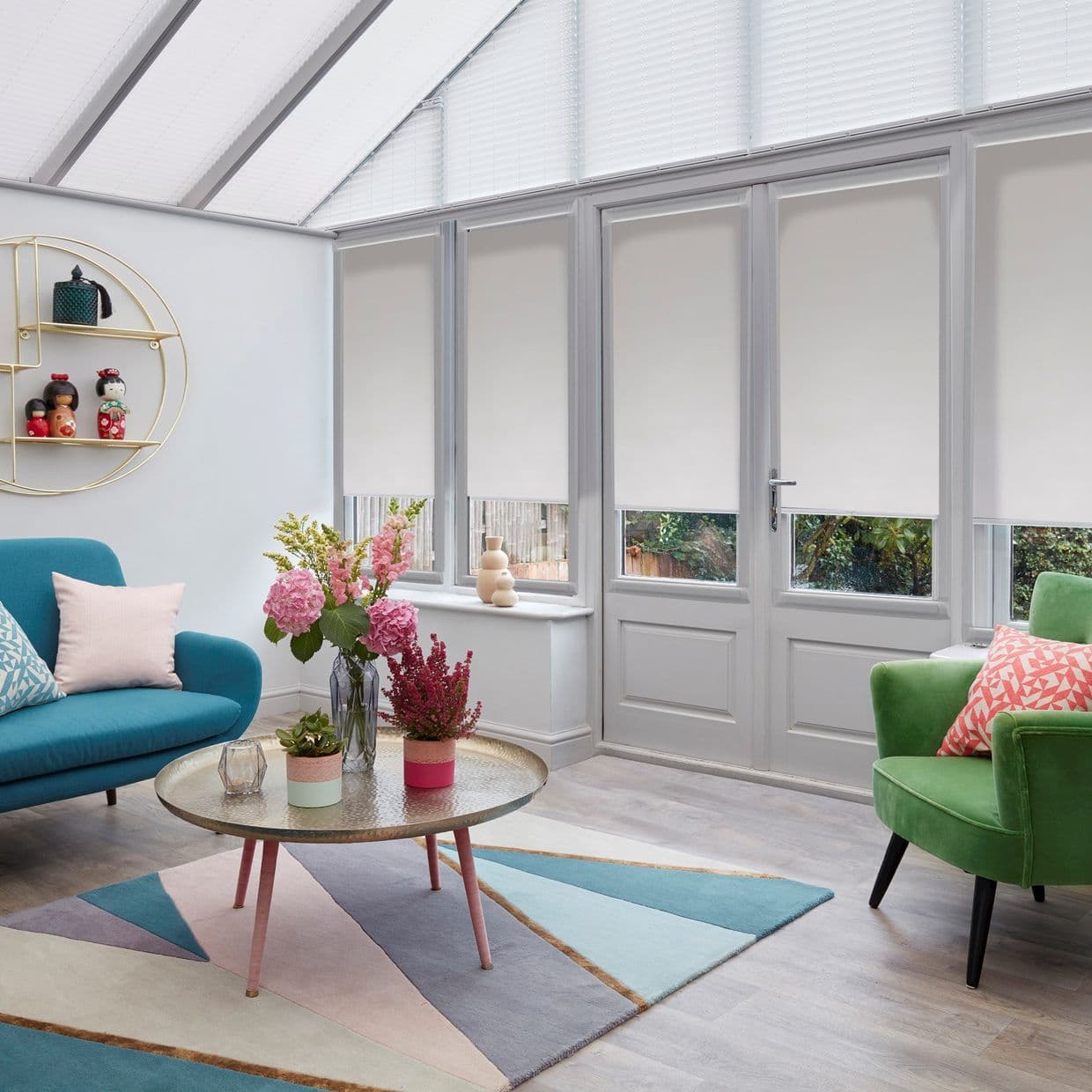 Cordova Ivory Conservatory Roller blind