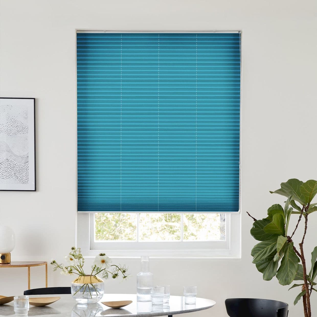 Tocarra Blue Pleated Blind