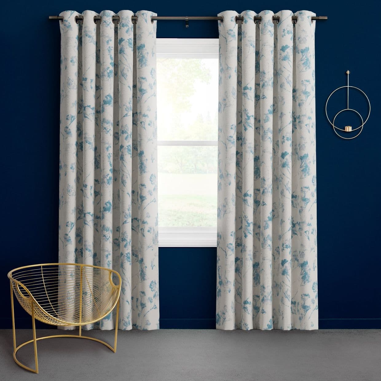 Haze Inkwash Curtain