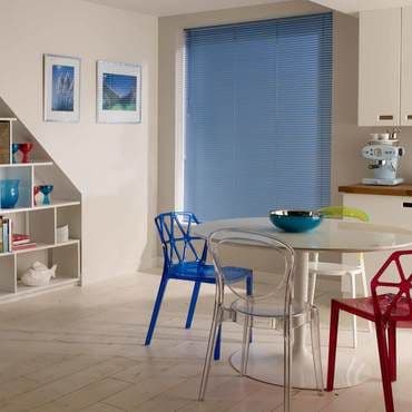 Special Finish Sparkle Blue Perfect Fit Venetian blinds