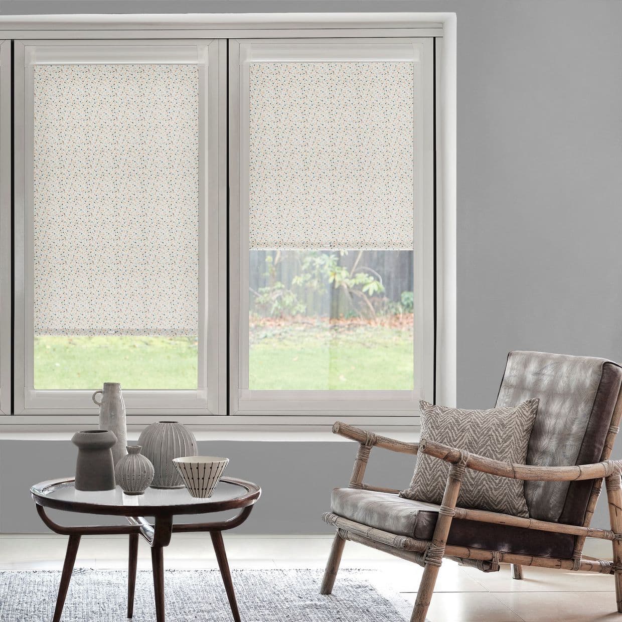 Milo Blackout Sherbert Perfect Fit Roller blind