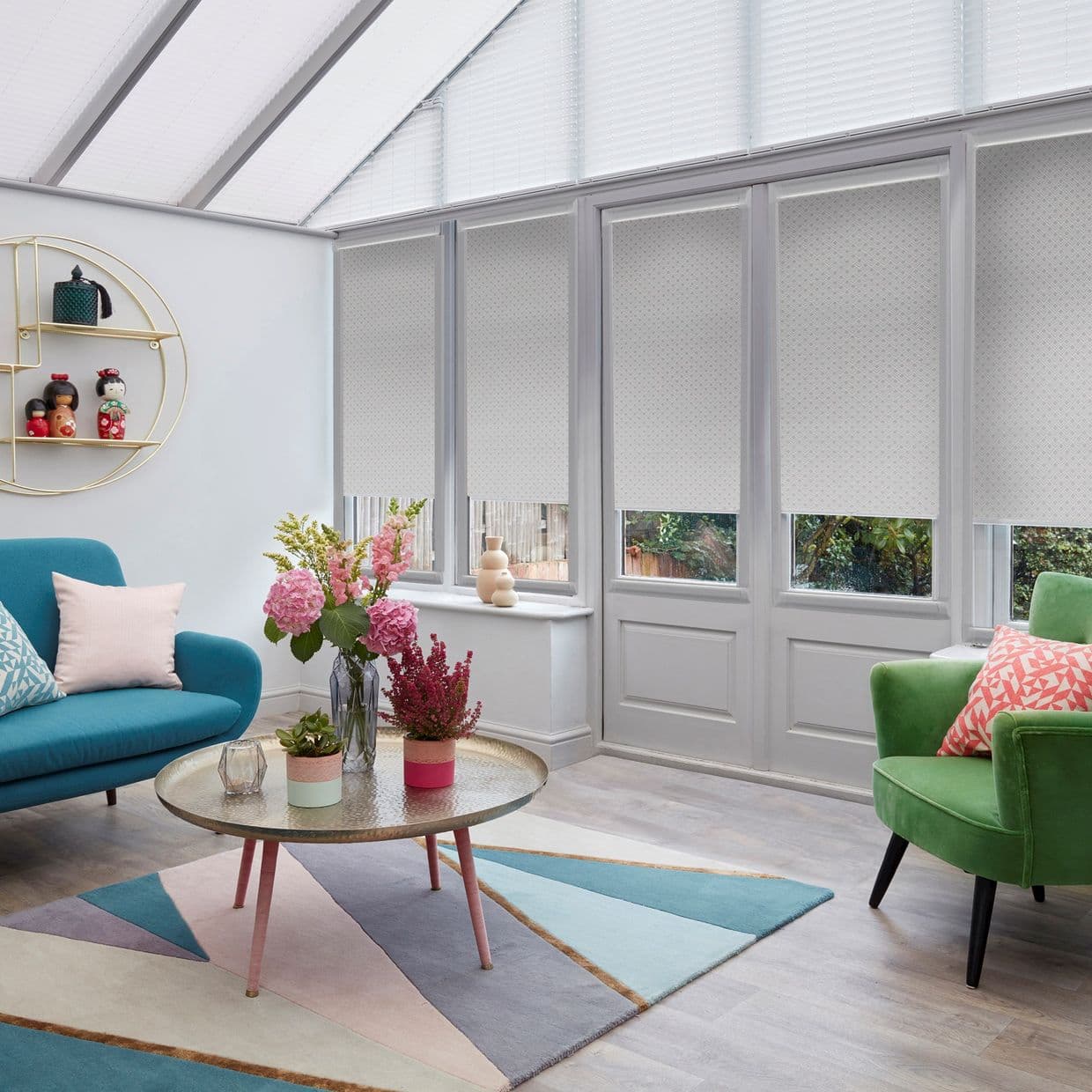 Milan Jet Conservatory Roller blind