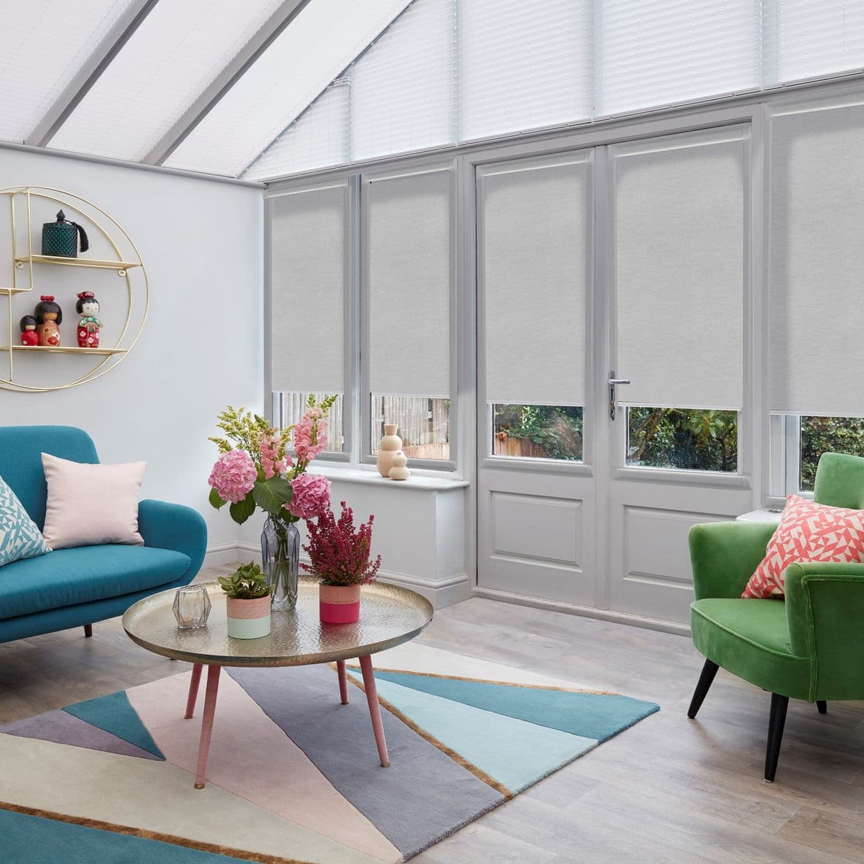 Jerico Blackout Steel Conservatory Roller blind