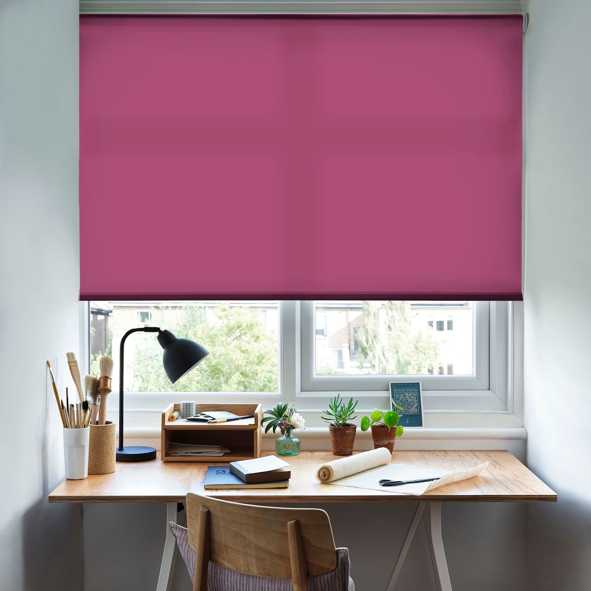 Reber Fuchsia Roller Blind