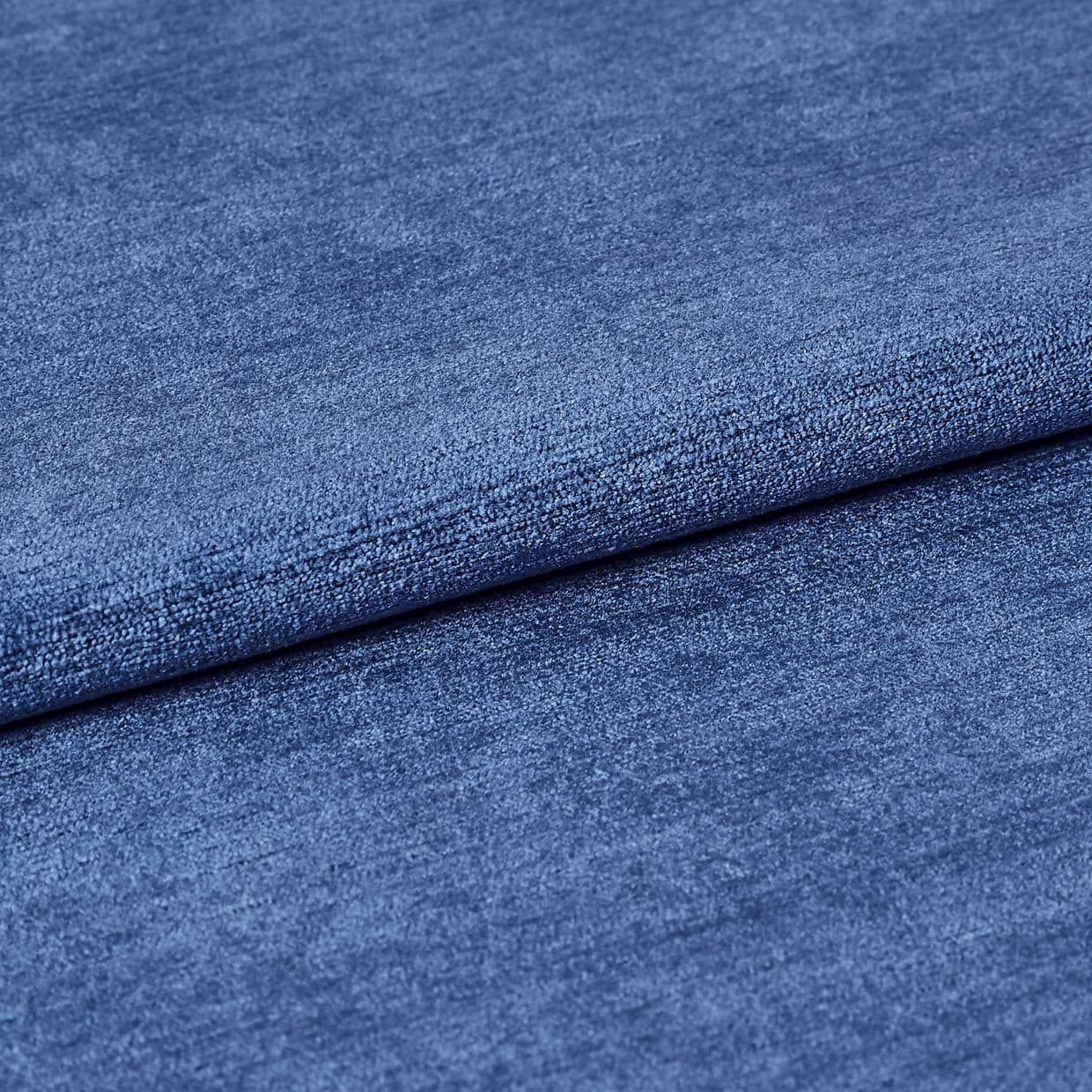 Lyon Petrol Blue Roman Blind