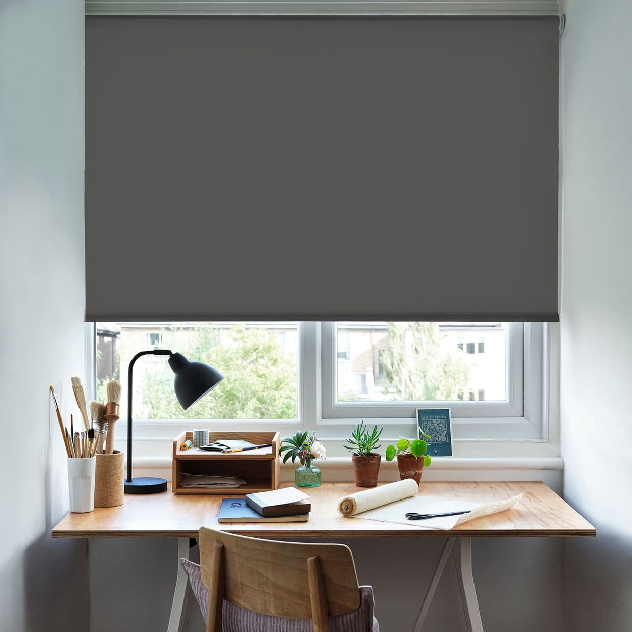Colorado Charcoal Roller Blind