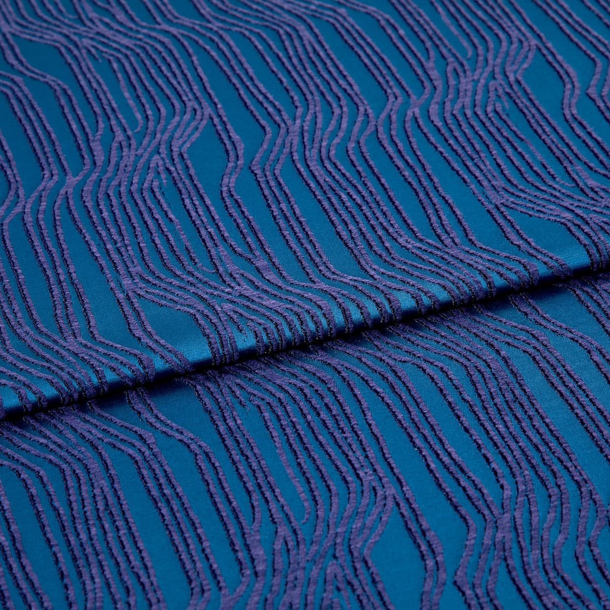 Maud Indigo Roman Blind