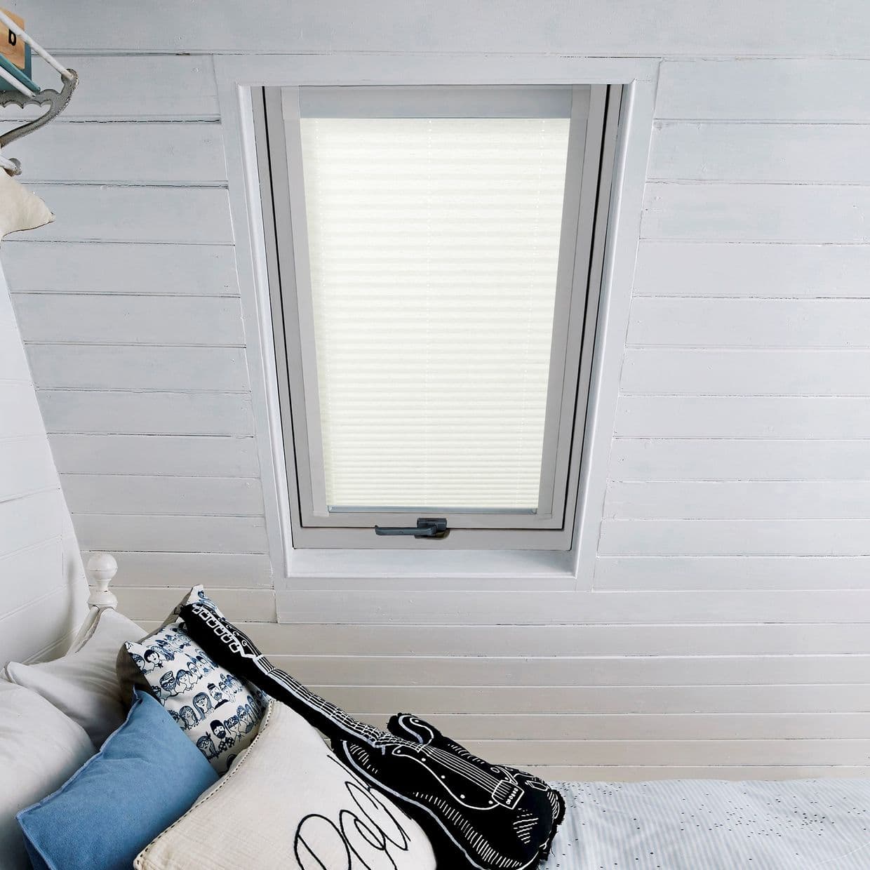 Stratford White Skylight Pleated Blind