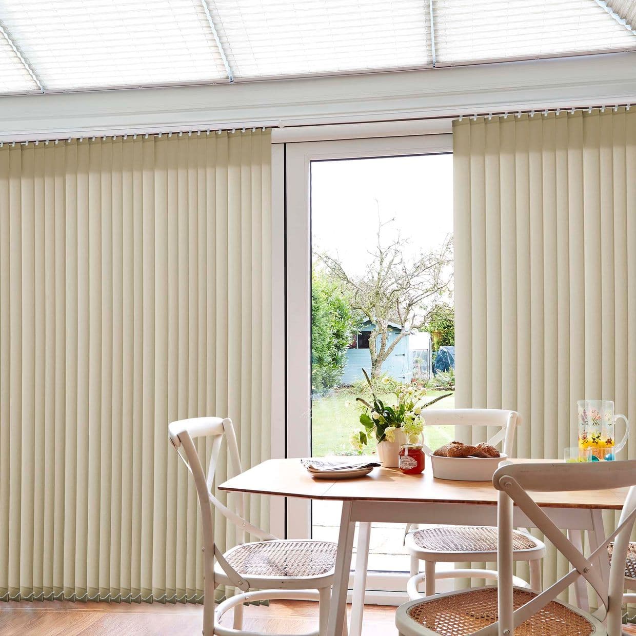 Tempest Vanilla Conservatory Vertical Blind