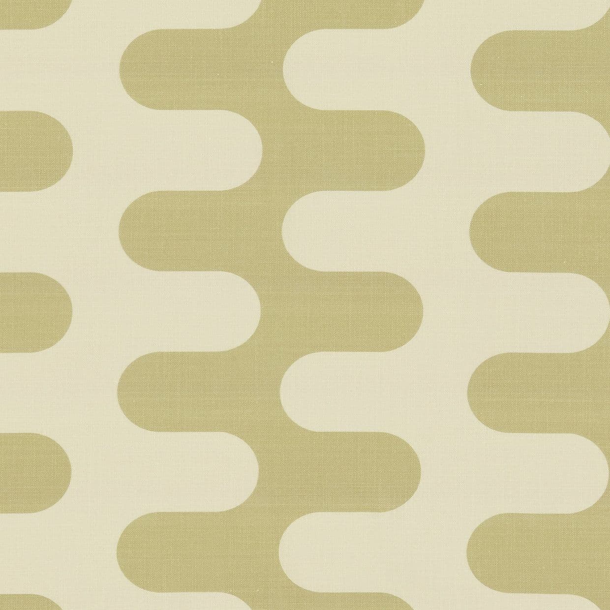 Retro Wave Pistachio Curtain